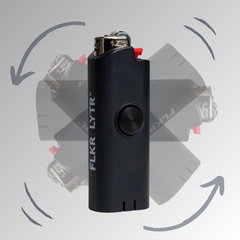 FLKR LYTR® 亚马逊 Prime 指尖陀螺打火机壳 亚马逊必备“DRK NYTE”适用于 Bic® 指尖陀螺打火机壳 | FLKR LYTR - $9.99