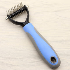Pet Grooming Double-Sided Dematting Comb for Dogs