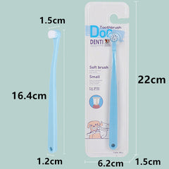 Soft Dog Toothbrush for Grooming and Oral Care