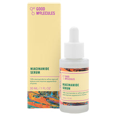 Good Molecules 烟酰胺精华液 – 10% 烟酰胺平衡 B3 面部精华液，改善痘痘、肤色和肤质 – 提亮保湿面部护肤品
