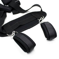 Leg Straps for Couples Bondage Adult Leather Toy