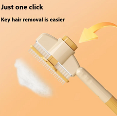 Self-Cleaning Pet Grooming Comb