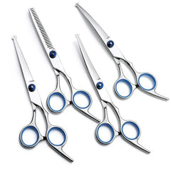 6-Inch Pet Grooming Scissors Set for Dogs and Cats