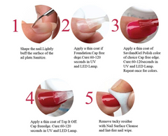 Nail Polish and Nail Gel for Manicure Use