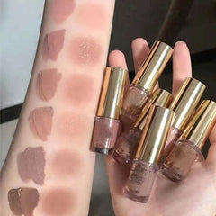 Brown Glitter Eyeshadow Stick and Contour Cream Makeup