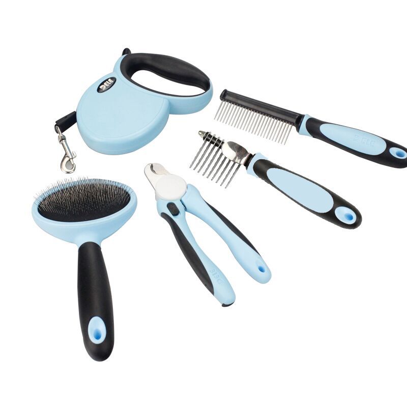 Pet Traction Rope and Dog Grooming Kit