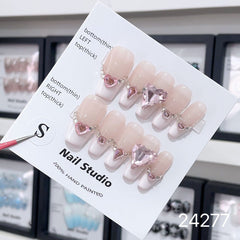 Handmade Wearable Nail Art Collection with Rhinestones